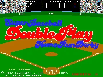 Super Baseball Double Play Home Run Derby